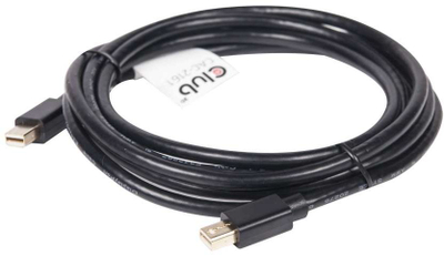 Kabllo Mini DisplayPort CLUB3D CAC-2161, 1.2 HBR2, 2m, 4K 60Hz, i zi