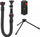 Tripod për telefon Fotopro Mogo FireKit, fleksibël, me mbajtëse telefoni, i zi