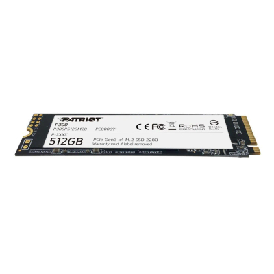 SSD диск Patriot P300 M.2 PCIe x4 NVMe, 512GB
