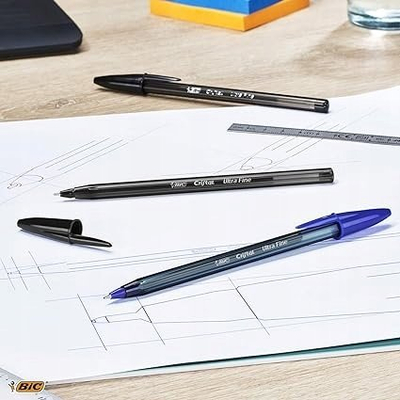 Stilolaps BIC Cristal Exact, majë shumë e hollë, bojë blu, 20 copë