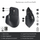 Maus Logitech MX Master 3S, 8000 Dpi, i zi