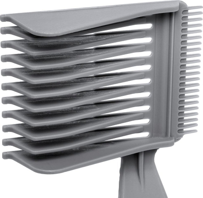 Krehër profesional Activeshop Shading Comb për hijezim edhe balayage, material i fortë, i zi