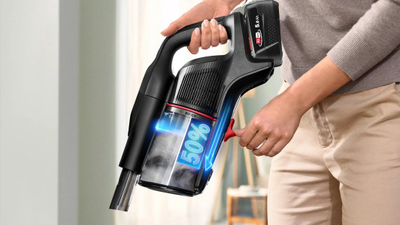 Fshesë me korrent pa kabllo Bosch Unlimited 10 ProPower BCS1051POW, 18V, ekran TFT, e zezë
