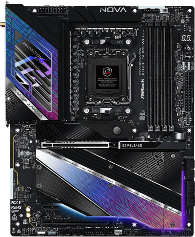 Матична плоча ASRock X870E NOVA WIFI, AM5, DDR5, ATX, црна