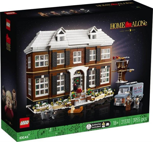 Set lodër LEGO Ideas 21330 Home Alone, 3955 pjesë, për të rritur, shumëngjyrësh