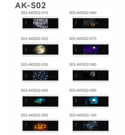 Set sllajdesh Godox AK-S02, 10 copë, për AK-R21