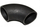 Këln tubi Hamburg Elbow 3", çelik, 88.9mm, ngjyrë argjendi