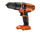 Trapano me goditje Black&amp;Decker BDCH188N, 18 V, pa kabllo, portokalli me të zezë