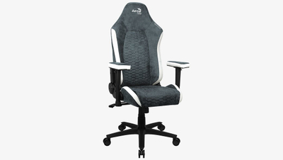 Karrige lojërash CROWN AeroSuede, 150 kg, e zezë