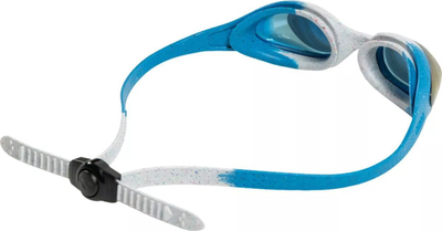 Syze noti Arena Spider Junior, xhama mirror anti fog, për kalamaj 6–12 vjeç, blu gri