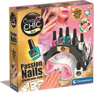 Set manikyri Crazy Chic Passion Nails 50852, kreativ, për fëmijë