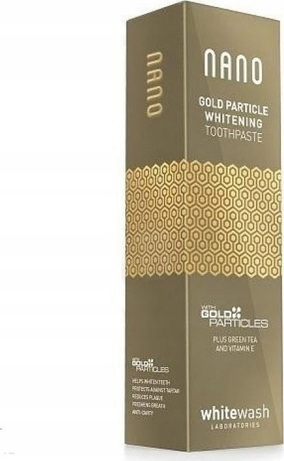 Pastë dhëmbësh Whitewash Nano Paste me grimca ari Gold Particle, zbardhuese, 75ml
