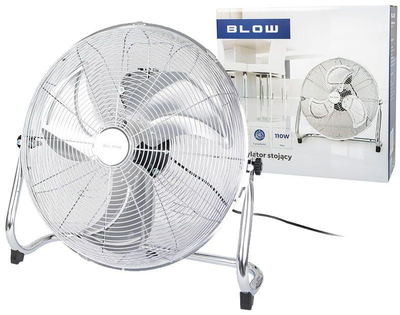 Freskuese Blow Circulator (44 - 065#), 110W, e argjendtë