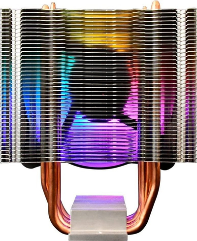 Ftohës procesori Gamdias Boreas E1-410 LITE, ventilator 120mm, RGB, i zi