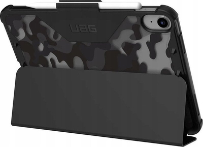 Mbulesë tableti UAG Plyo për iPad 10.9" 2022, mbrojtëse kompozite me bazë, midnight camo