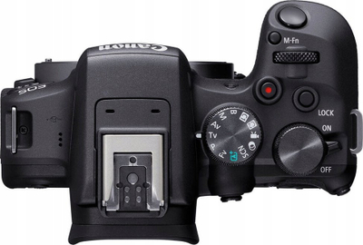 Kamerë mirrorless Canon EOS R10 kit, 24MP, RF-S 18-45mm IS STM, e zezë