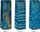 Qese dhurate Nuance Grand Deep Blue, 36x12x10cm, blu