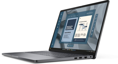 Laptop Dell Pro 16 PC16255, Ryzen 3, 16" Full HD+, 8GB RAM, 512GB SSD, magnetit