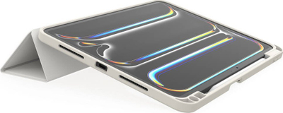 Заштитна кутија JCPAL DuraPro за iPad Pro 11\" M4 2024, фолио, светло сива