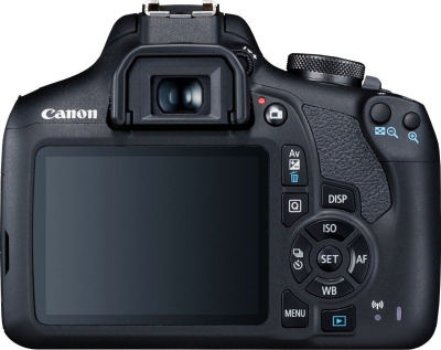 Aparat fotografik DSLR Canon EOS 2000D, 24.1MP, objektiv 18-135mm, i zi