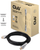 Кабел HDMI Club3D Premium High Speed 2.0, 1 m, 4K 60Hz, црн