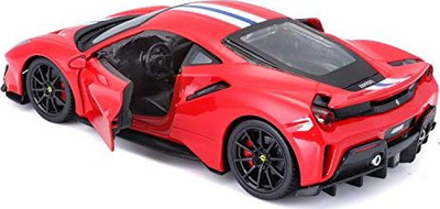 Maketi veturë Bburago Ferrari 488 Pista, 1:24, metal, e kuqe