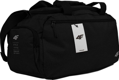 Çantë sportive 4F U050, 25L, me xhep për këpucë, e zezë
