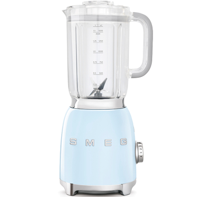 Blender SMEG 50's Style BLF01PBEU, 800 W, 1.5L, i kaltër pastel