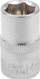 Çelës tubolar JCB 54514, 1/2\", 14 mm, çelik krom-vanadium