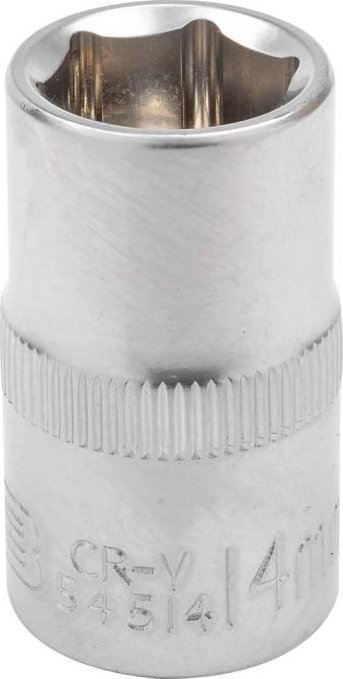 Çelës tubolar JCB 54514, 1/2\", 14 mm, çelik krom-vanadium