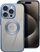 Futrollë Glam Case për iPhone 12, transparente, mbrojtëse, blu