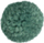 Pompom tekstili Titanum Yarn, 3 cm, set me 6 copë, smerald