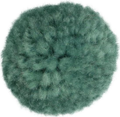 Pompom tekstili Titanum Yarn, 3 cm, set me 6 copë, smerald
