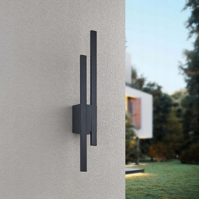 Llambë muri LED për jashtë Trio Lighting TAWA, 62 cm, IP54, antracit