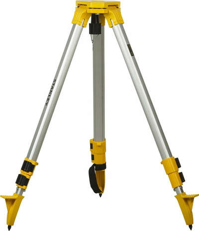 Trekëmbësh alumini Stanley 5/8", Quick-Clamp, i verdhë