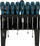 Set kaçavidash Silver EX11589, 122 pjesë, me raft organizues, blu
