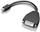 Adapter video Lenovo 0B47090, Mini DisplayPort në DVI, 0.2m, i zi