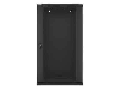 Rregjistër RACK muri Lanberg 19" 22U, 600x450, derë e perforuar, i zi