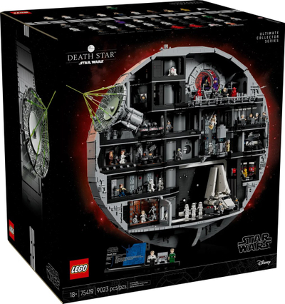 Set ndërtimi LEGO Star Wars Ultimate Collector Series Death Star, koleksionues, për të rritur, shumëngjyrësh