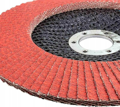 Disk lamelar bluarje ROCKFORCE 150x22.2, P80, për metal edhe dru