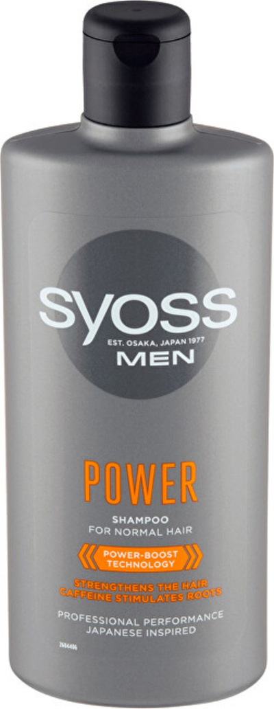 Shampo për flokë Syoss Power 440 ml