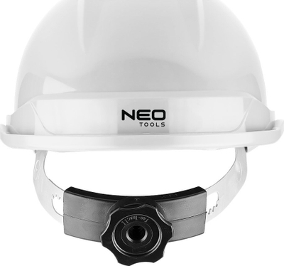 Kamxhe industriale NEO 97-221, me rrip mjekre, ABS, e bardhë