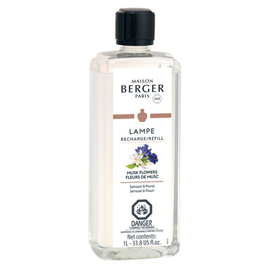 Rimbushës për difuzer aromatik Maison Berger Paris MUSK FLOWERS, 1000 ml