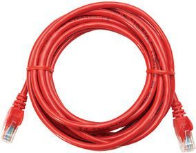 Kabllo Intellinet Network Solutions, RJ45 cat.5e UTP, 5m, e kuqe