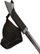 Set shkopinjë skijimi Nils Extreme Carbon, 2 copë, të zeza