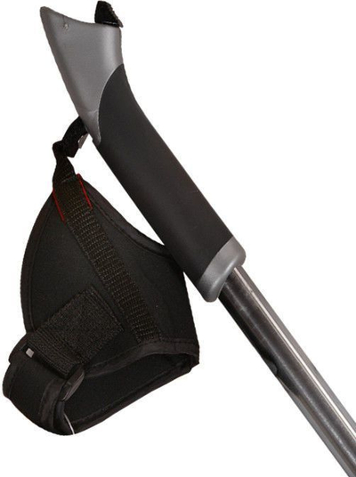 Set shkopinjë skijimi Nils Extreme Carbon, 2 copë, të zeza