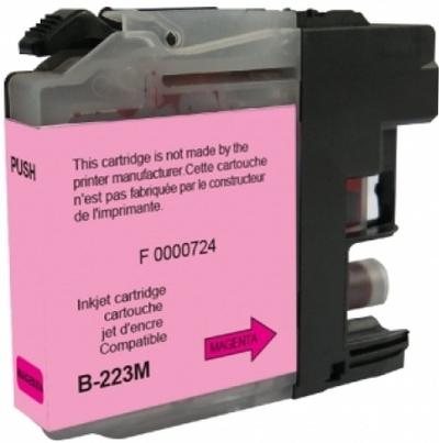 Kartrixh boje UPrint B-223M, inkjet, për në vend të Brother LC-223M, magenta