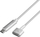Kabllo USB LogiLink USB C në MagSafe 2, 1.8 m, argjend