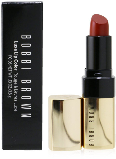 Кармин Bobbi Brown Luxe Cream Lipstick New York Sunset, хидратантен, 3.8g
