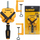 Kllapë cepi DeWalt Angle Corner Clamp, kap deri 55mm, alumin, e verdhë